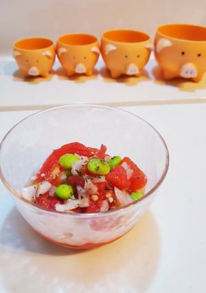 ぶたカフェ♪トマトマリネ-レシピのメイン写真