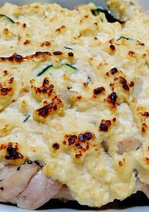 ズッキーニの豆腐グラタンdeカロリーオフ-レシピのメイン写真