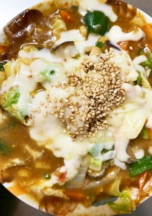レンジトマトタンドリーチキンタッカルビ風-レシピのメイン写真