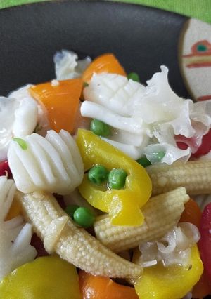 おうちで薬膳料理♪いかときくらげ炒め-レシピのメイン写真