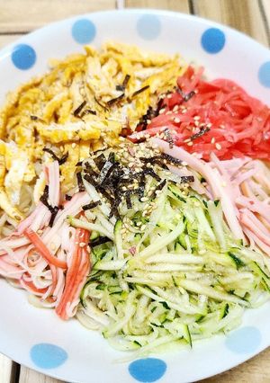 ズッキーニで冷やし中華はじめました！-レシピのメイン写真