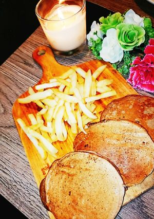 海外風なパンケーキ♡-レシピのメイン写真