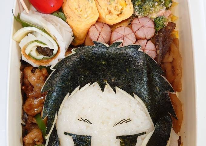 文豪ストレイドッグス芥川龍之介♪キャラ弁 by めいめい 