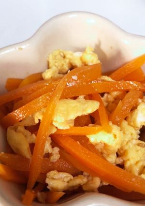 レンジでできる！！にんじんしりしり風-レシピのメイン写真