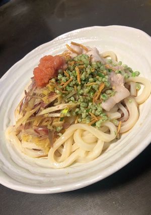 ズボラ　ぶっかけ　冷やし豚うどん-レシピのメイン写真