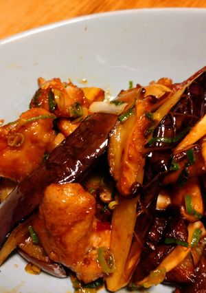 なすと鶏肉のピリ辛中華炒め-レシピのメイン写真