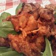 から揚げ塩味にんにくスライス衣付