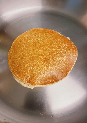 砂糖なし小麦粉なしオートミールパンケーキ-レシピのメイン写真