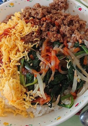 美味しい 給食のビビンバ-レシピのメイン写真