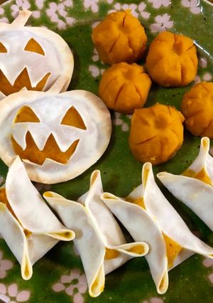 餃子の皮でかぼちゃパイ★-レシピのメイン写真