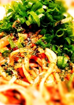 広島流焼きそば、ネギだく-レシピのメイン写真
