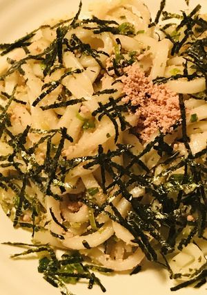 白だし風味の●たらこ焼きうどん-レシピのメイン写真
