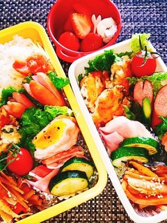 息子と娘のお弁当'20.6.5-レシピのメイン写真