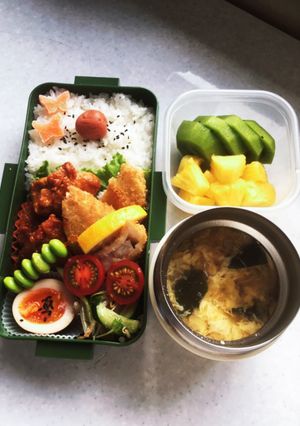 高校男子お弁当　1.6.5-レシピのメイン写真