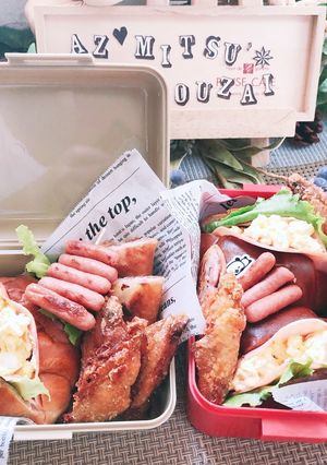 高校1年女子お弁当♡2020.06.05-レシピのメイン写真