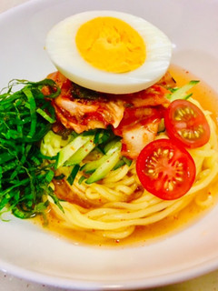 濃ぃめ♡冷麺風こんにゃく麺♡-レシピのメイン写真
