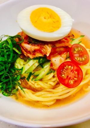 濃ぃめ♡冷麺風こんにゃく麺♡-レシピのメイン写真