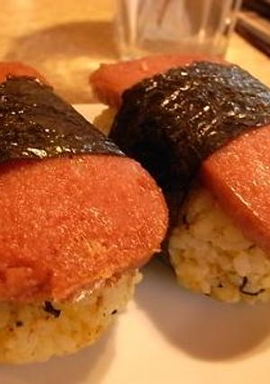 スパムにぎり-レシピのメイン写真