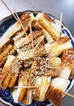 全てレンジビックカツ味噌マヨポンちくわ-レシピのメイン写真