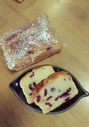酒粕とクランベリーの米粉ケーキ-レシピのメイン写真