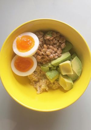 便秘解消!満腹!朝ご飯オートミール-レシピのメイン写真
