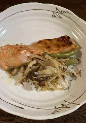 生鮭と野菜の味噌マヨ焼き-レシピのメイン写真