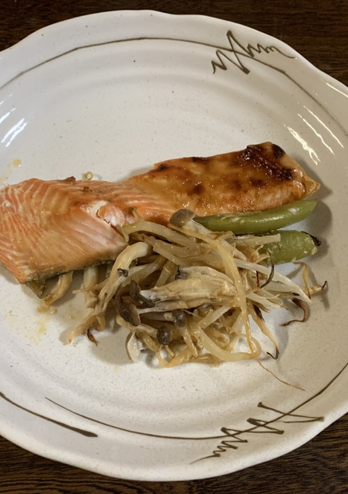 生鮭と野菜の味噌マヨ焼き-レシピのメイン写真