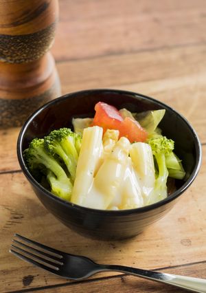 アスパラのサラダ【入院食⑭昼/冷副菜】-レシピのメイン写真