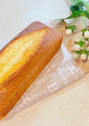 ヨーグルトと蜂蜜のレモンパウンドケーキ♡-レシピのメイン写真