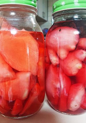 自家製紅生姜二種(食紅、梅しそ)-レシピのメイン写真