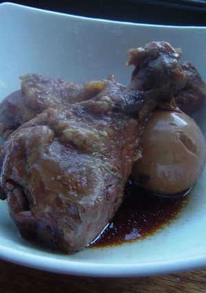簡単美味!お酢で作る手羽元煮-レシピのメイン写真