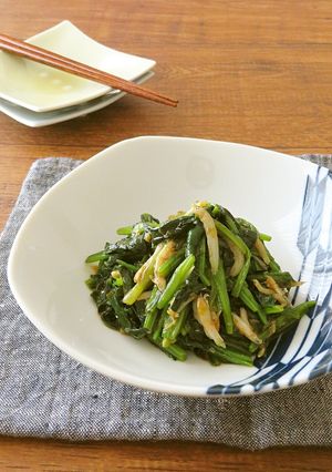 簡単和総菜◎ほうれんそうとしらす和え-レシピのメイン写真