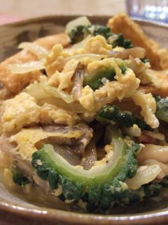 ゴーヤーチャンプル 厚揚げで♪-レシピのメイン写真