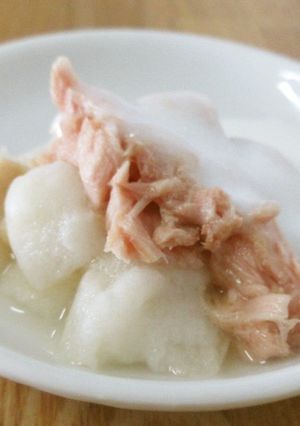 【離乳食中期】麩とツナのミルクあんかけ-レシピのメイン写真