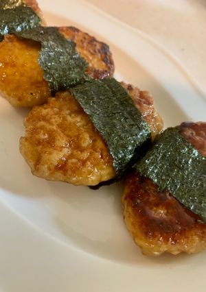 ヘルシーモチモチお餅風お豆腐の磯辺焼き-レシピのメイン写真