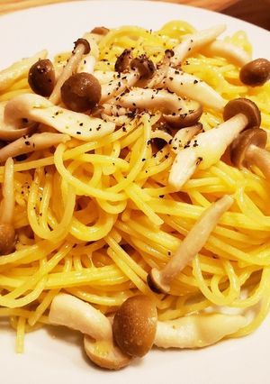 きのこのカチョエペペ-レシピのメイン写真