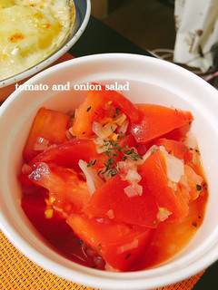 トマトと玉ねぎの冷製サラダ-レシピのメイン写真