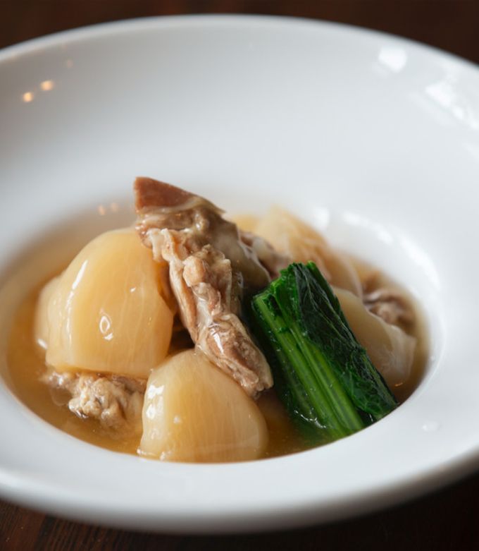 電気圧力鍋で簡単 豚肉とカブの煮物 by エムケー精工 【クックパッド