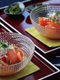 冷製トマトの薬味ソースがけ-レシピのメイン写真