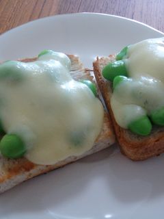 枝豆チーズトースト-レシピのメイン写真