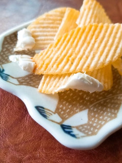 ピザポテトにクリームチーズ♪-レシピのメイン写真