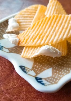 ピザポテトにクリームチーズ♪-レシピのメイン写真