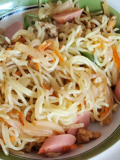 切り干し大根の煮物リメイク!やきそば!-レシピのメイン写真