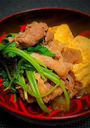 3分すき焼き 弁当用-レシピのメイン写真