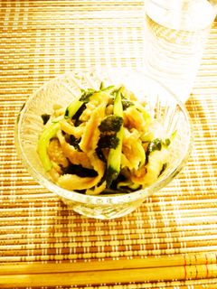 ☺簡単おつまみ♪さっぱり鶏皮ポン酢☺-レシピのメイン写真