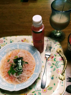 トマトドレッシングで冷製パスタ☺⛄☕-レシピのメイン写真