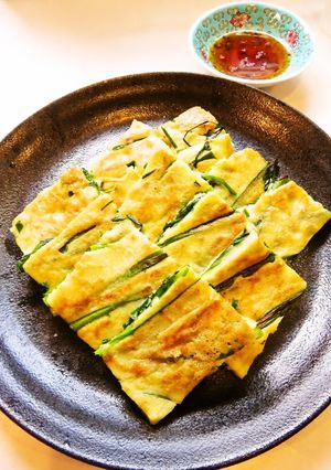 ☺簡単韓国料理♪基本のニラのチヂミ☺-レシピのメイン写真