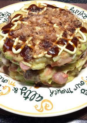 お好み焼きタワー!(^^)!-レシピのメイン写真