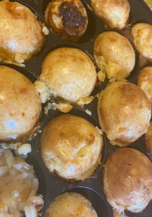 お好み焼きでたこ焼き！-レシピのメイン写真