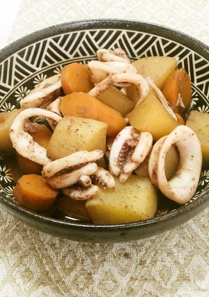 まるごとイカの煮物-レシピのメイン写真